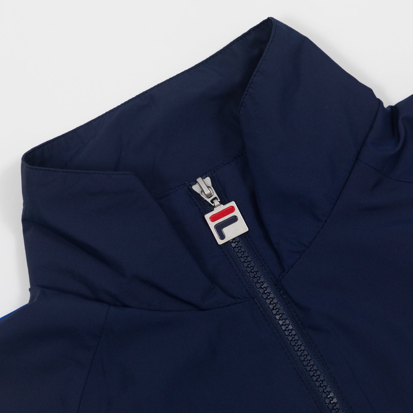 FILA Cut Sew Panelled Track Jacket in BLUE & WHITE