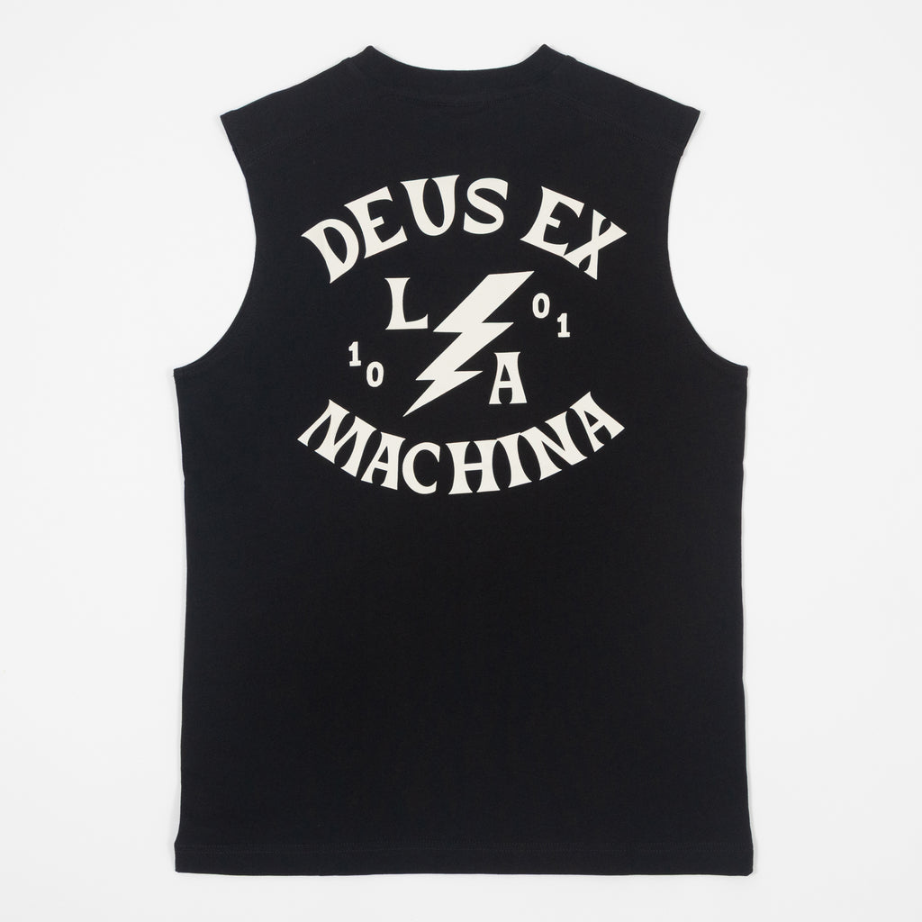 DEUS EX MACHINA Chinook Muscle Vest in Black
