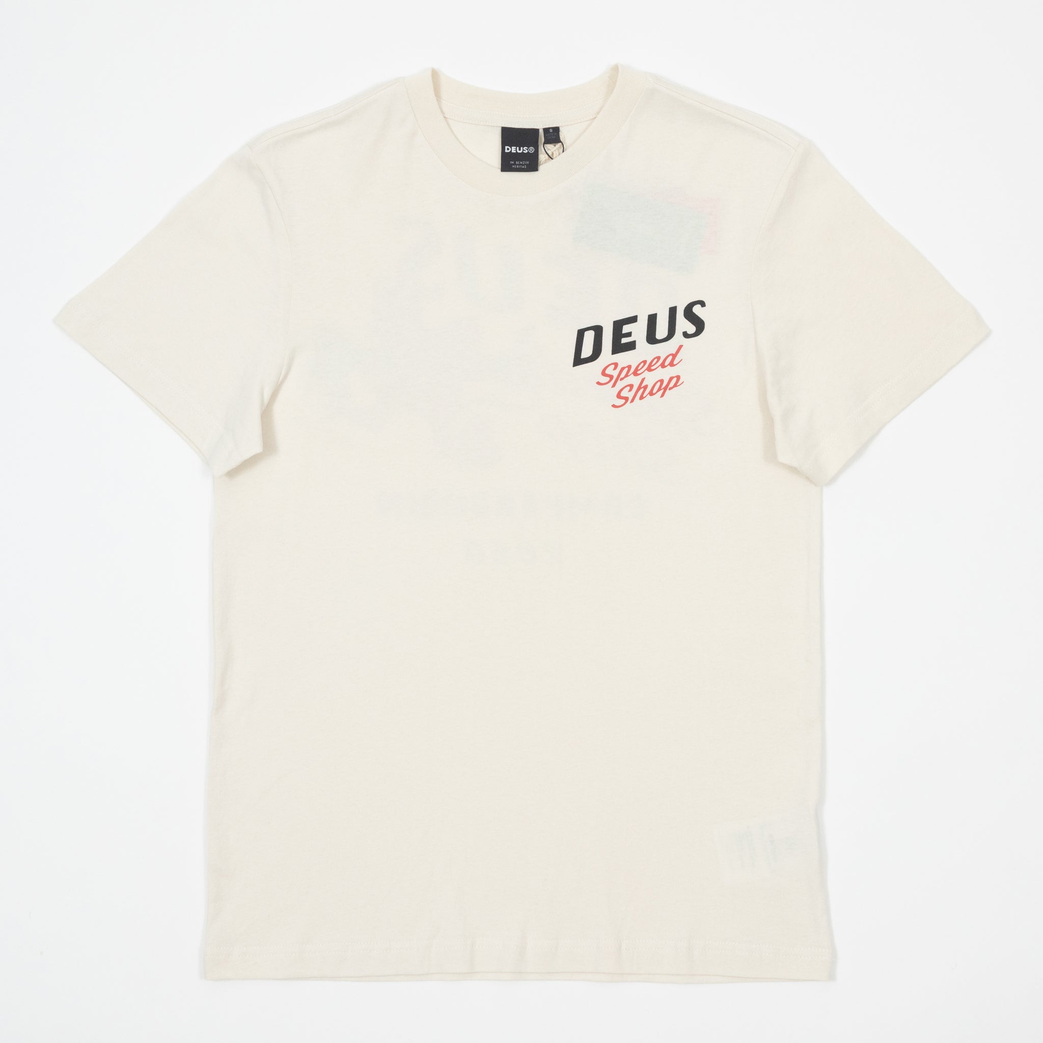 DEUS EX MACHINA Dogleg Tee in DIRTY WHITE