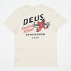 DEUS EX MACHINA Dogleg Tee in DIRTY WHITE