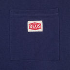 DEUS EX MACHINA Parts & Service Pocket Tee in Purple