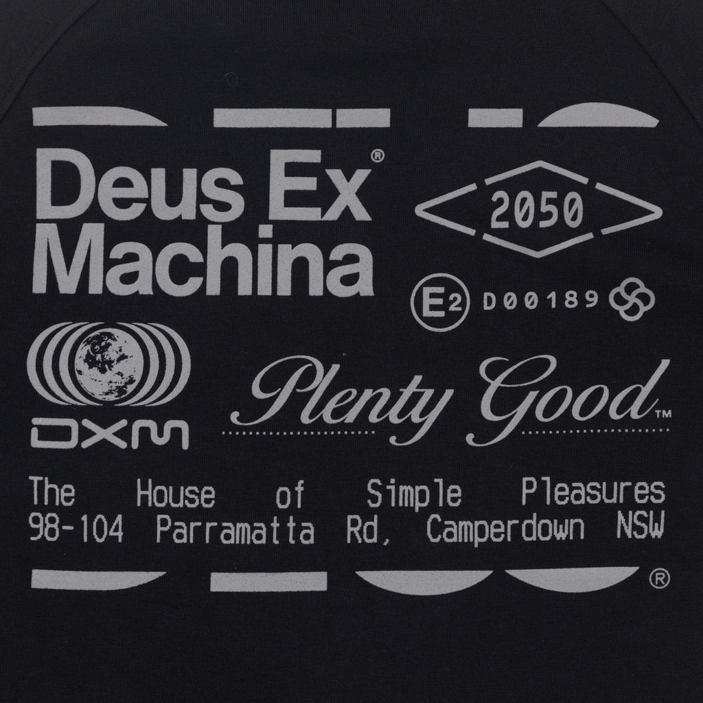 DEUS EX MACHINA Plenty Good Crew in BLACK