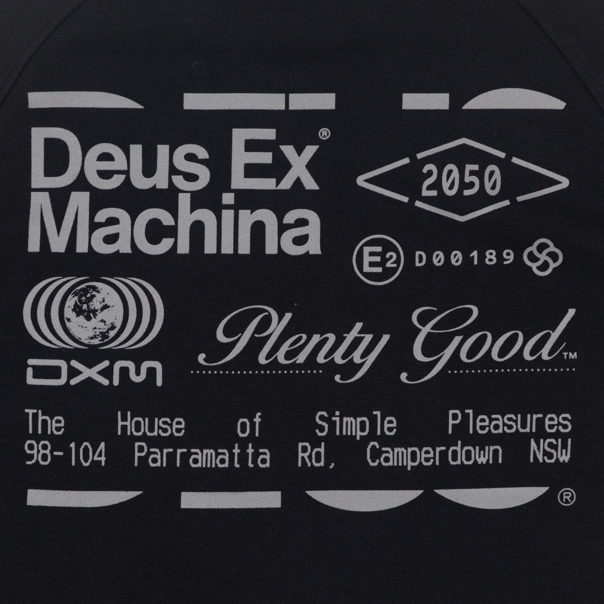DEUS EX MACHINA Plenty Good Crew in BLACK