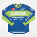DEUS EX MACHINA Step Out Moto Jersey in Blue
