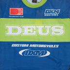 DEUS EX MACHINA Step Out Moto Jersey in Blue