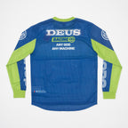 DEUS EX MACHINA Step Out Moto Jersey in Blue