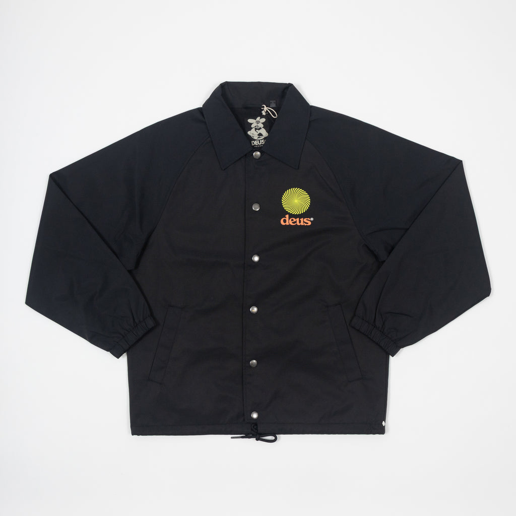 DEUS EX MACHINA Strata Coach Jacket in BLACK