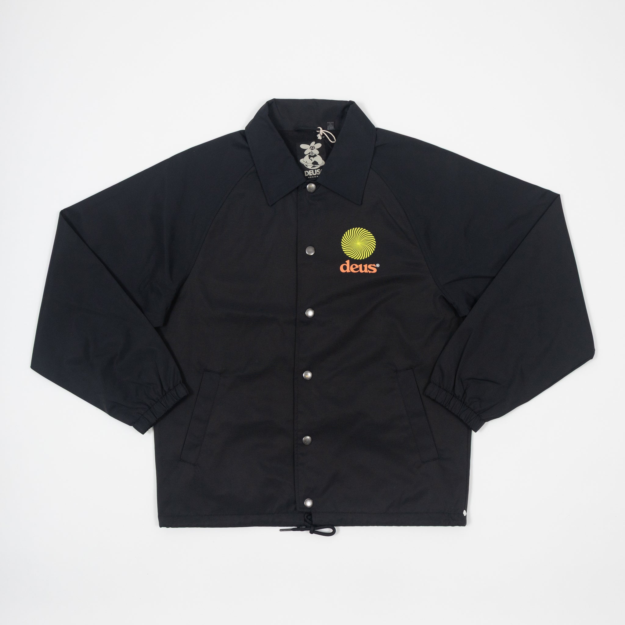 DEUS EX MACHINA Strata Coach Jacket in BLACK