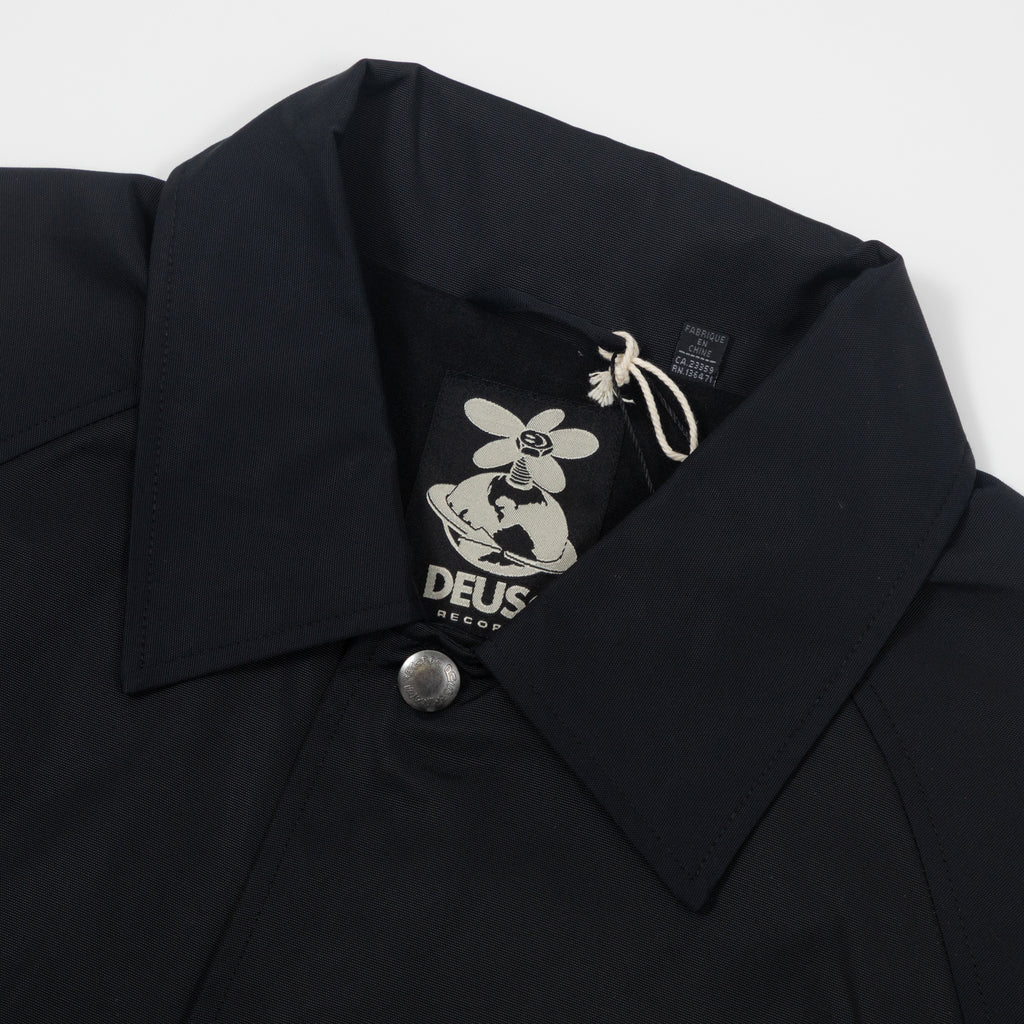 DEUS EX MACHINA Strata Coach Jacket in BLACK