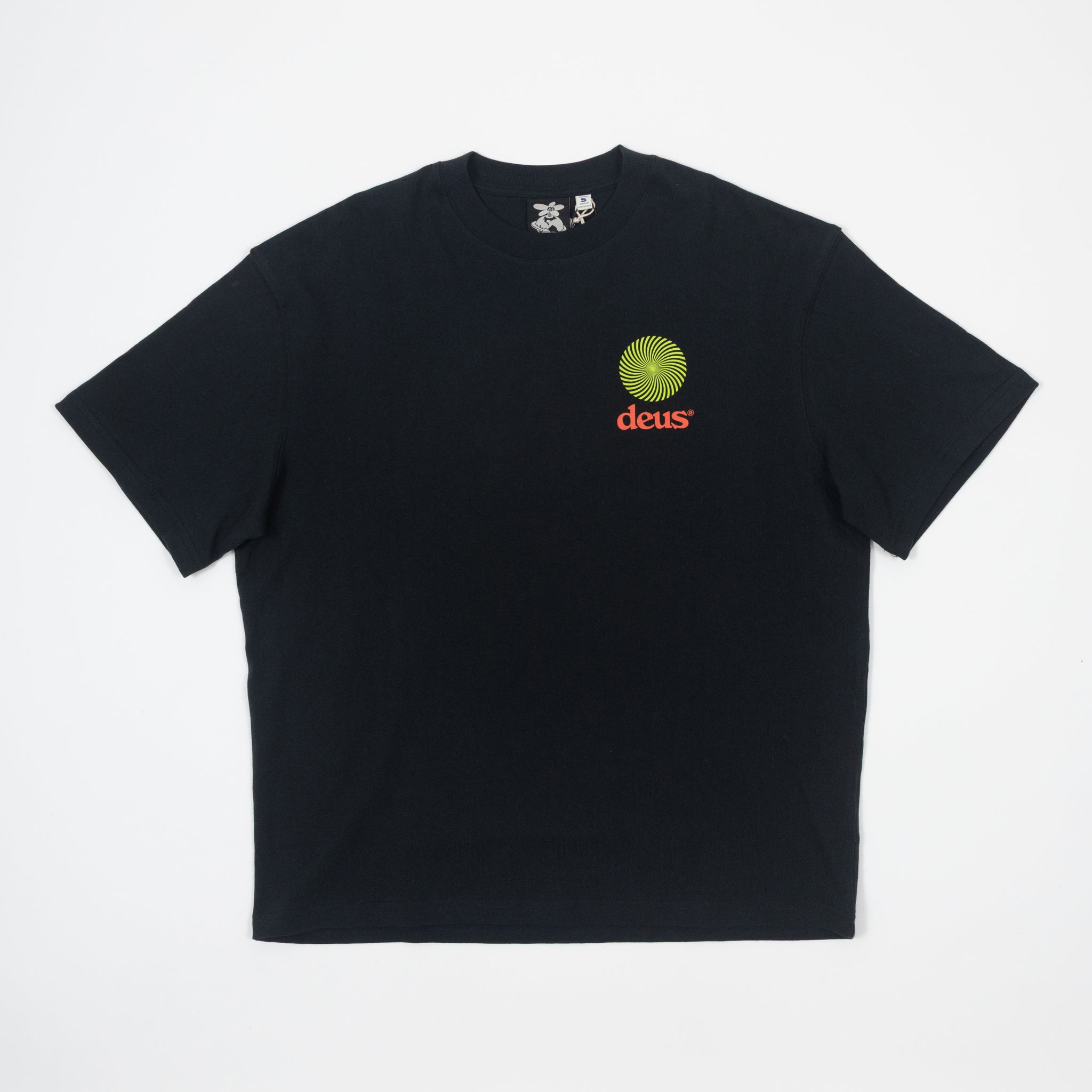 DEUS EX MACHINA Strata Tee in BLACK