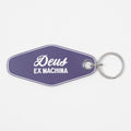 DEUS EX MACHINA Venice Metal Key Tag in PURPLE