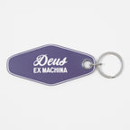 DEUS EX MACHINA Venice Metal Key Tag in PURPLE