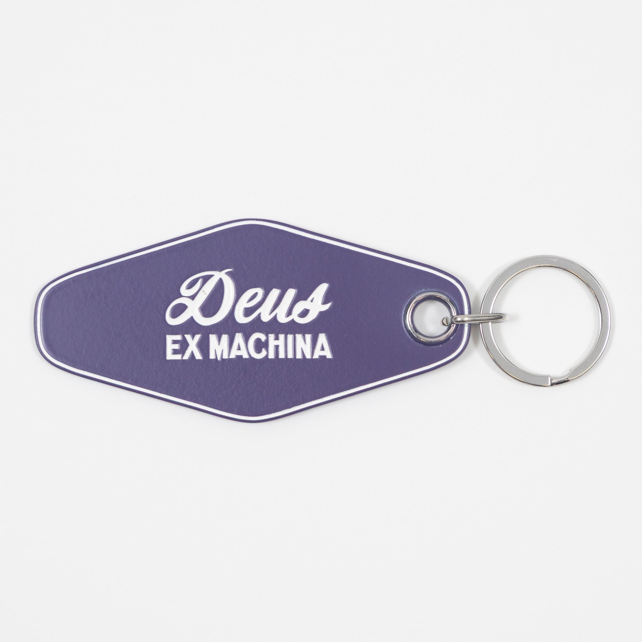DEUS EX MACHINA Venice Metal Key Tag in PURPLE