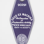 DEUS EX MACHINA Venice Metal Key Tag in PURPLE