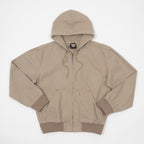 DICKIES Unlined Canvas Hooded Bomber in DESERT SAND