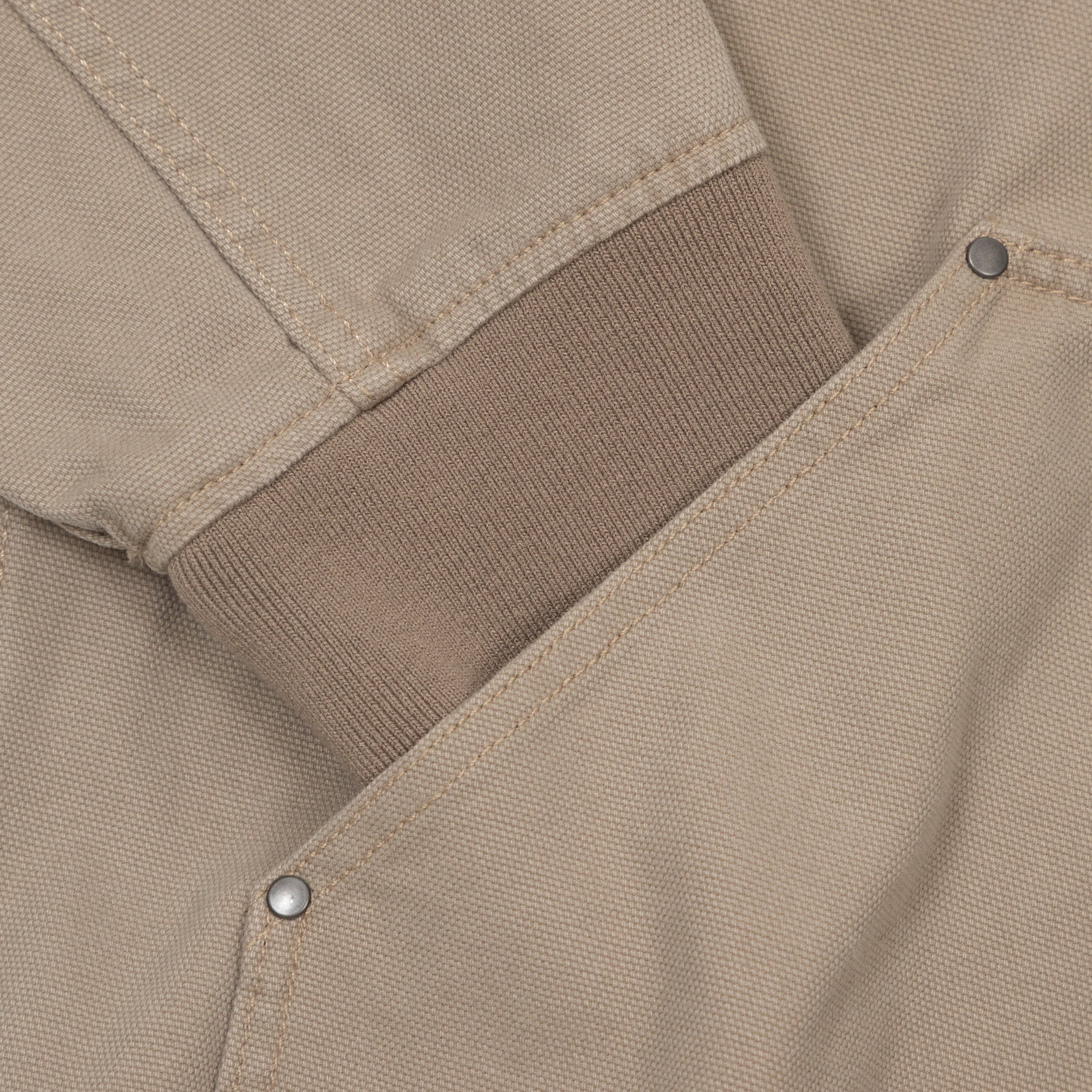 DICKIES Unlined Canvas Hooded Bomber in DESERT SAND