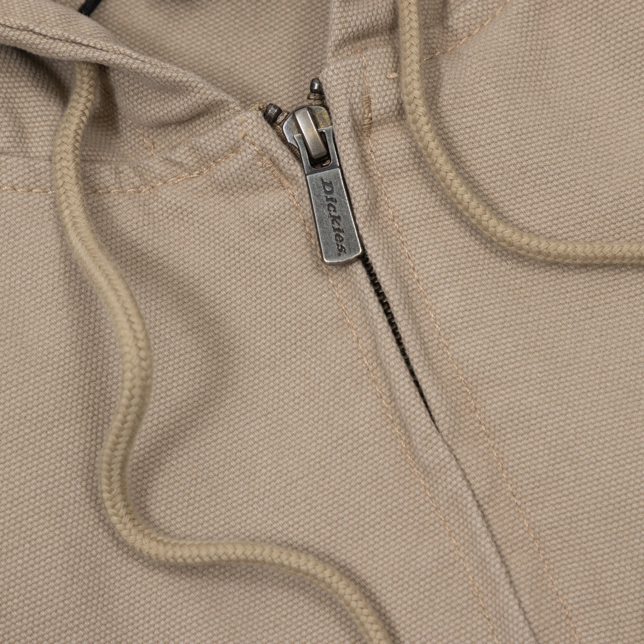 DICKIES Unlined Canvas Hooded Bomber in DESERT SAND