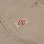 DICKIES Unlined Canvas Hooded Bomber in DESERT SAND