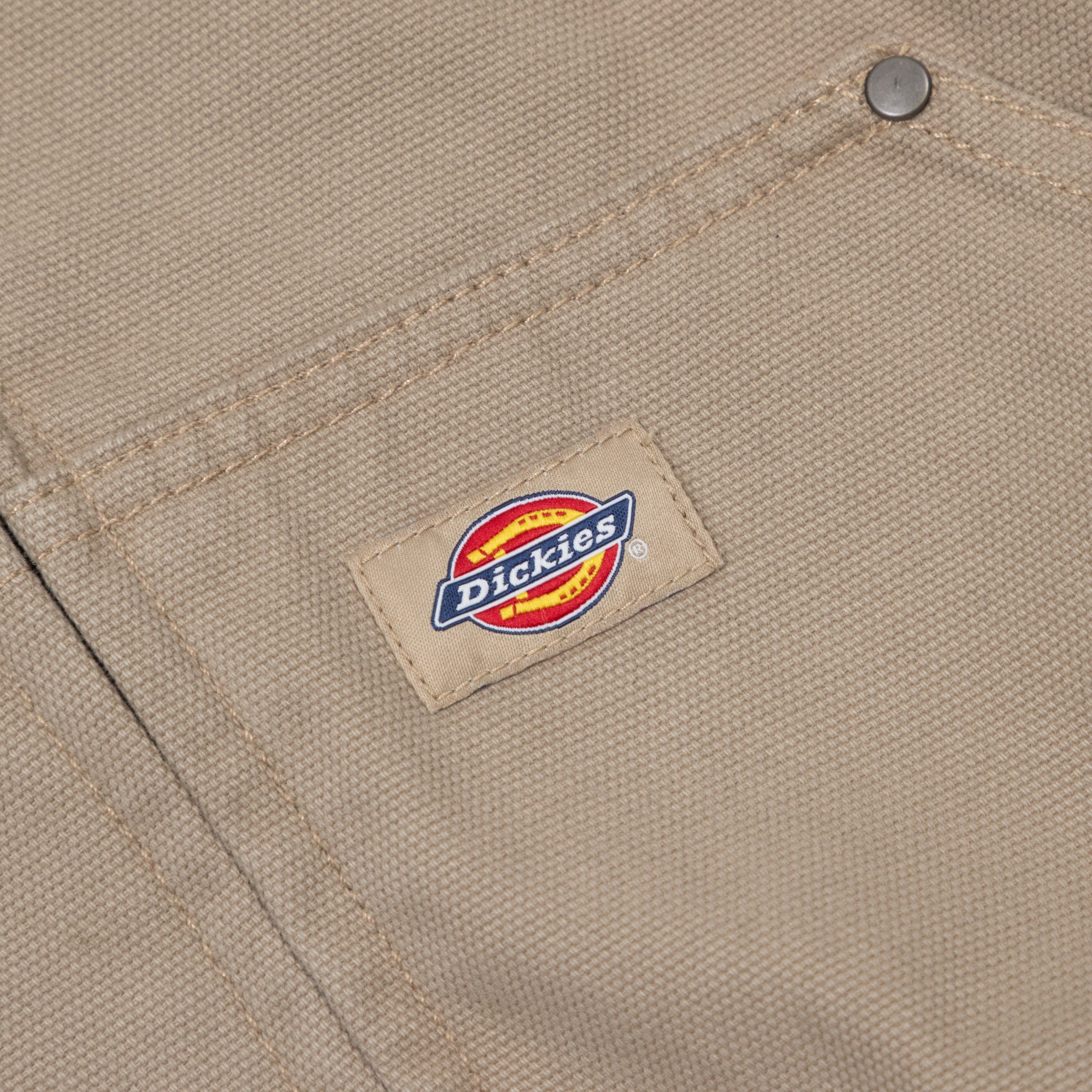 DICKIES Unlined Canvas Hooded Bomber in DESERT SAND