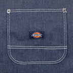 DICKIES Denim Tote Bag in RINSED DENIM