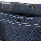 DICKIES Denim Tote Bag in RINSED DENIM