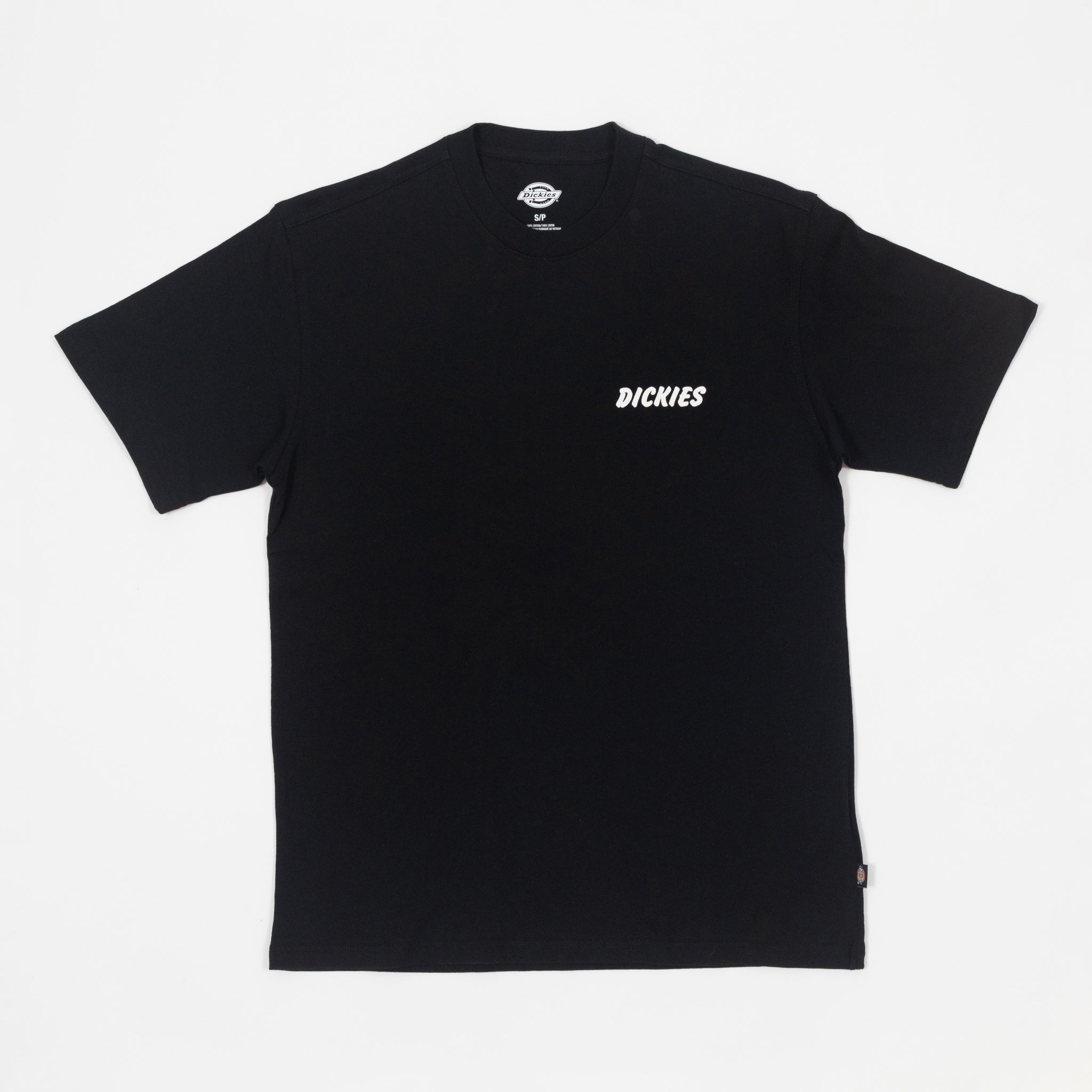 DICKIES Dry Ridge Lightweight T-Shirt in BLACK