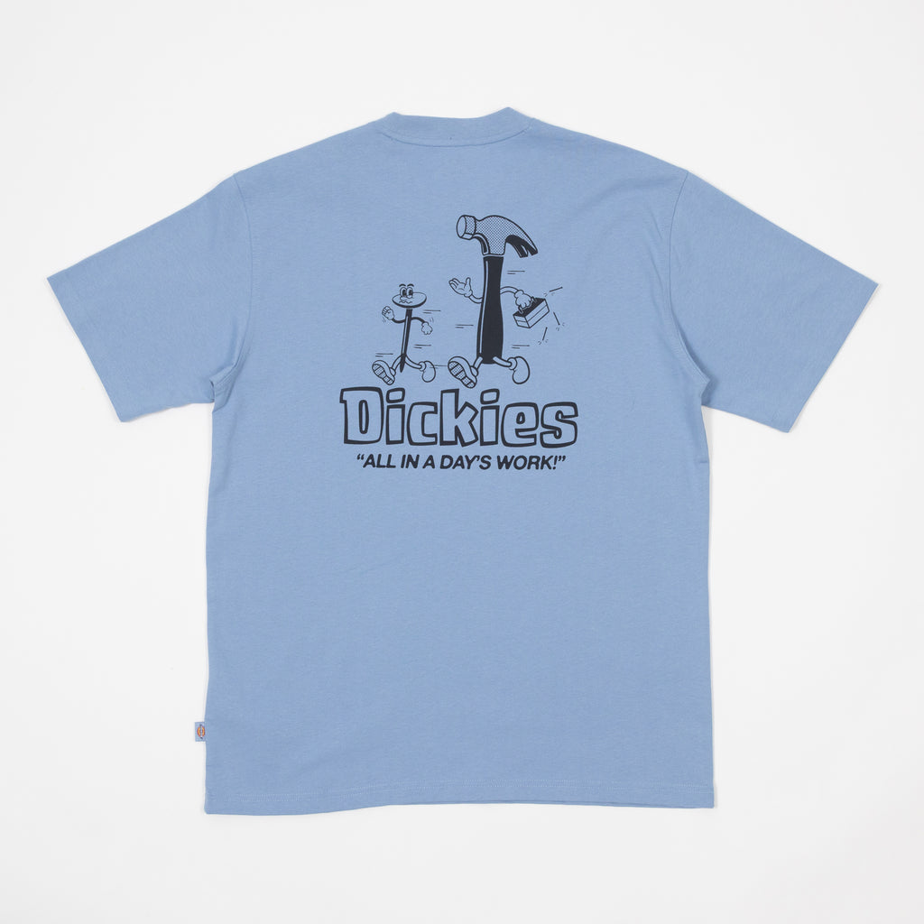 DICKIES Fairlawn Short Sleeve T-Shirt in ENDLESS SKY