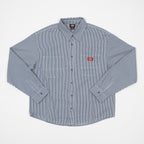 DICKIES Hickory Long Sleeve Workshirt in RETRO INDIGO