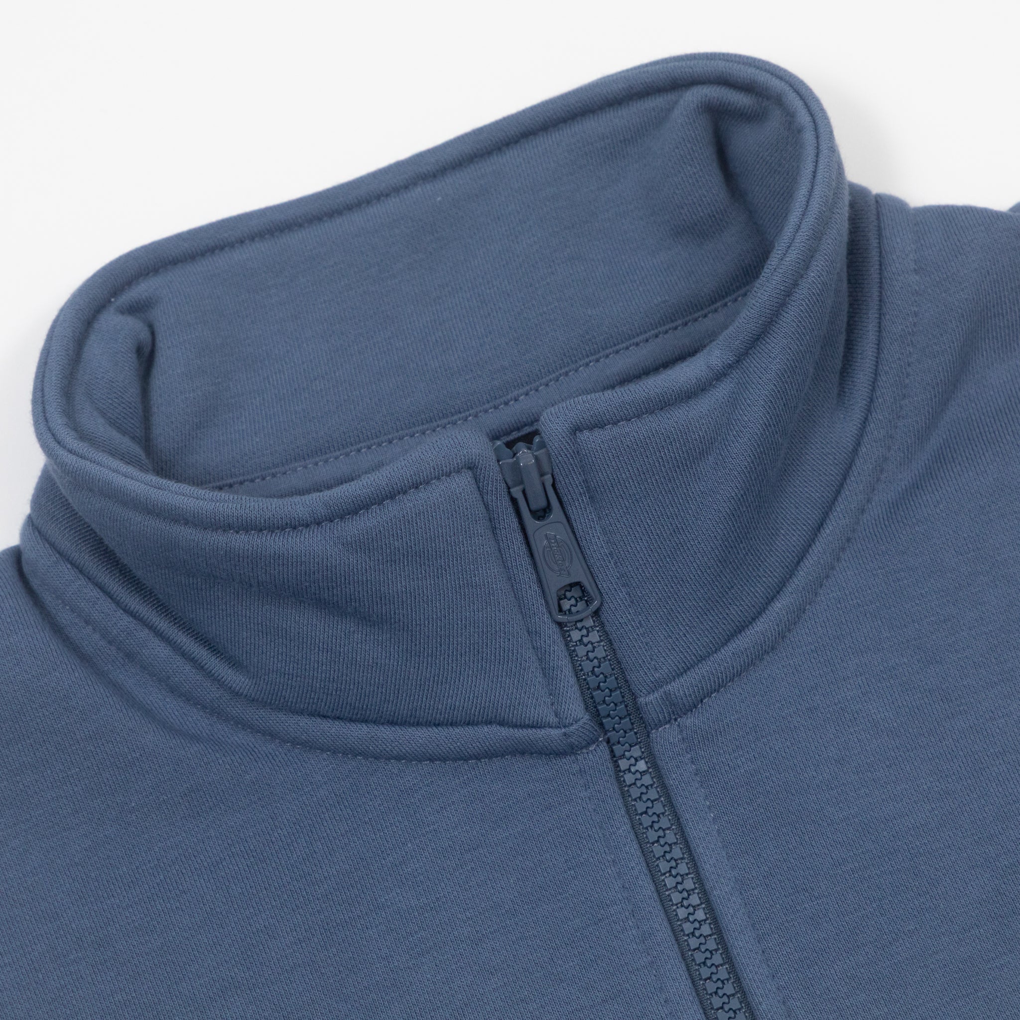 DICKIES Oakport Quart zip Sweashirt in RETRO INDIGO