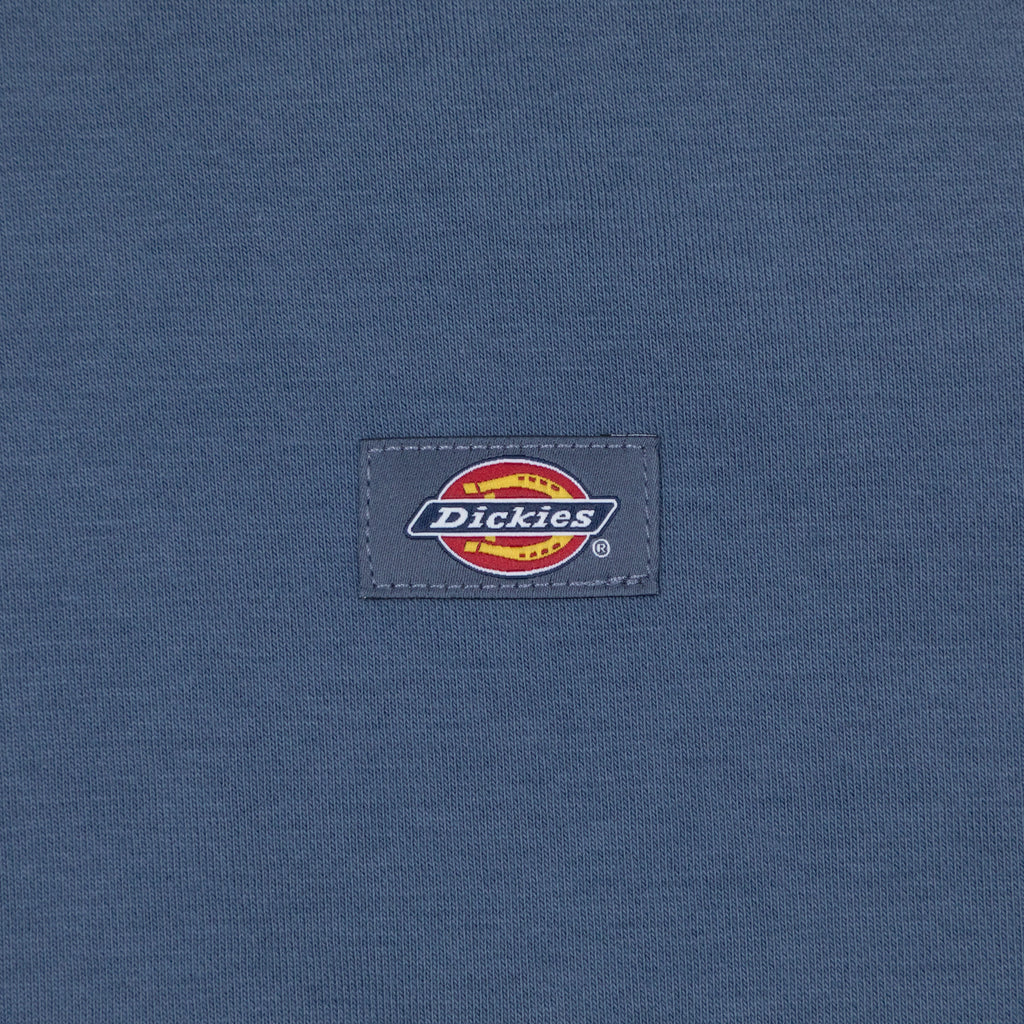 DICKIES Oakport Quart zip Sweashirt in RETRO INDIGO