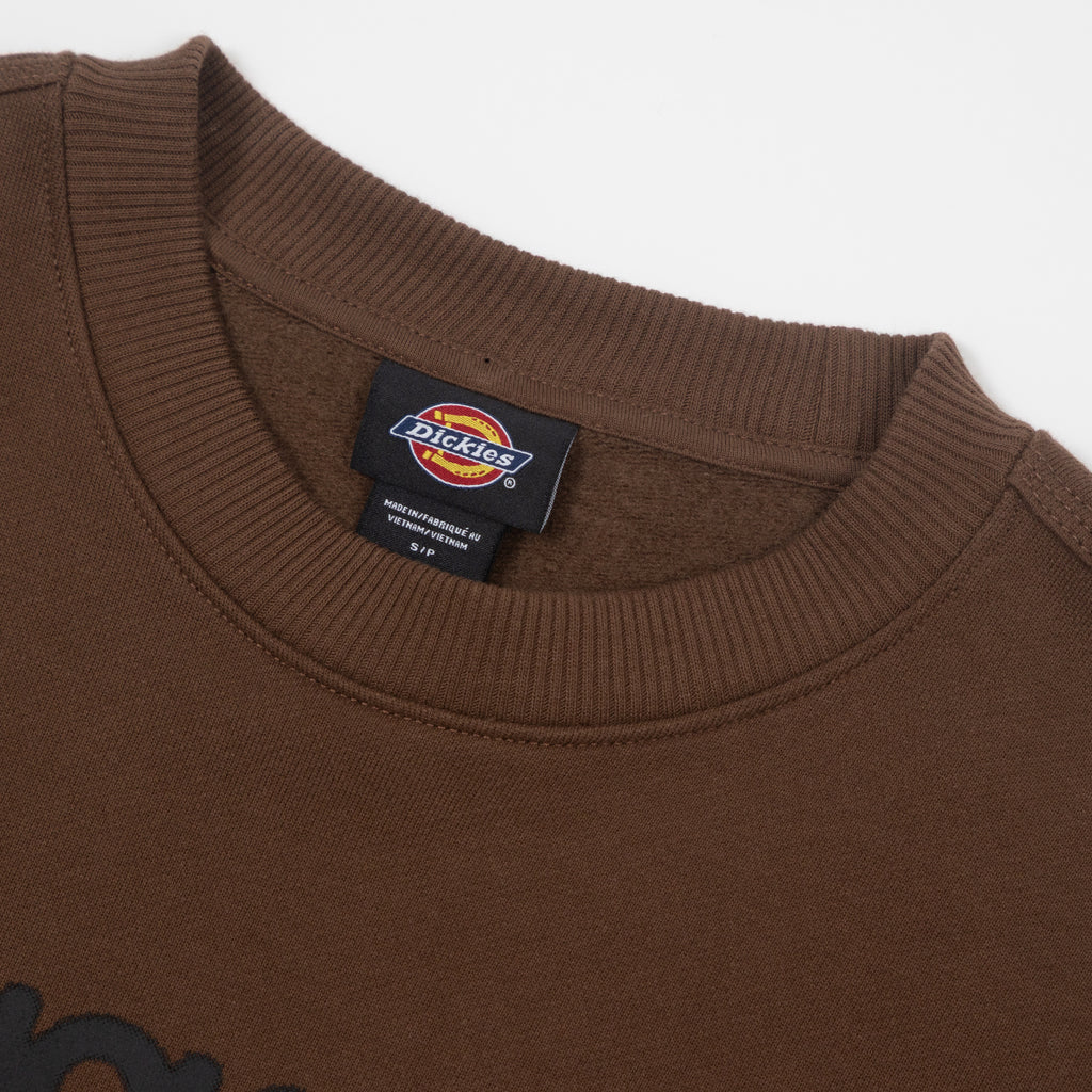 DICKIES Torrey Sweatshirt in TIMBER BROWN