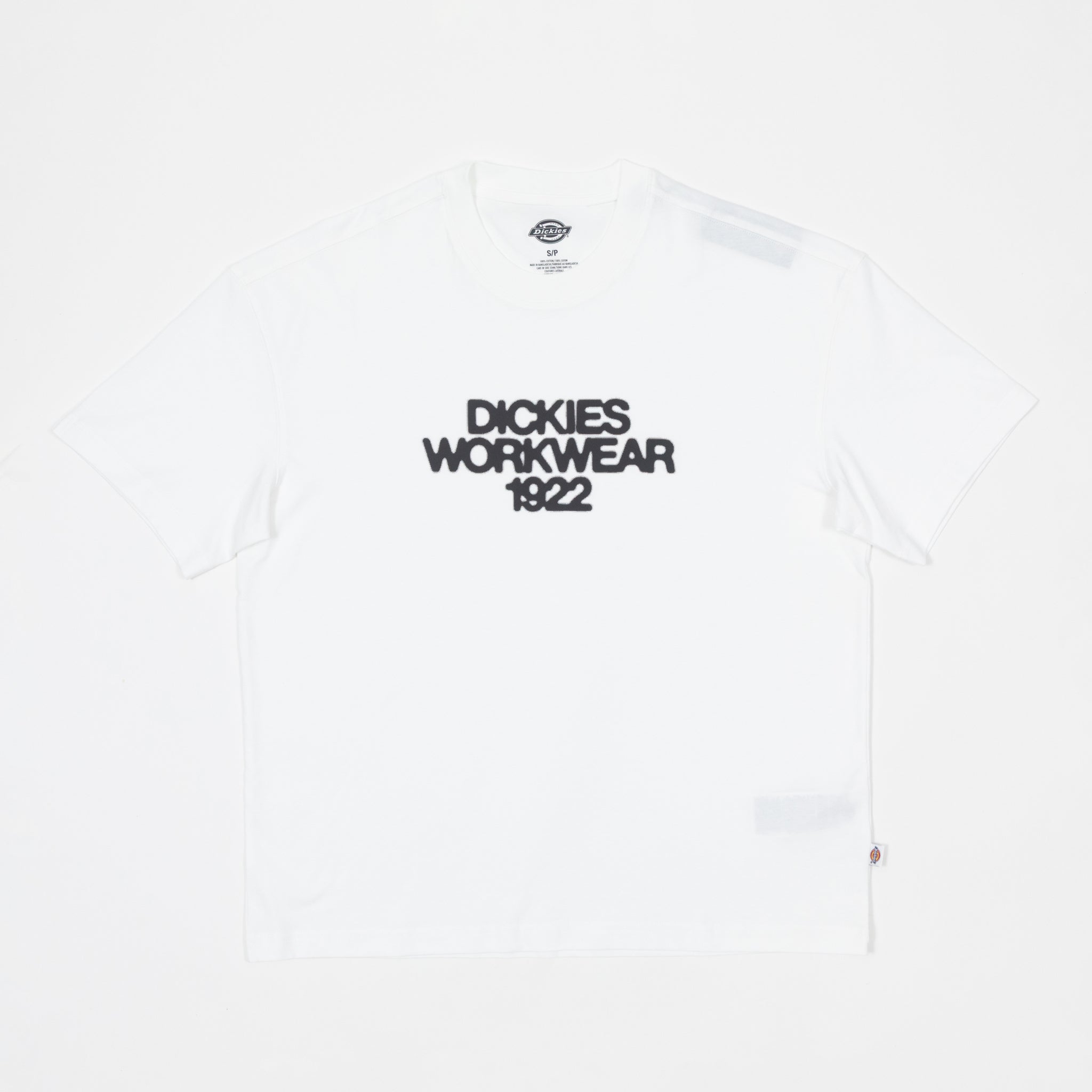DICKIES Torrey Short Sleeve T-Shirt in WHITE