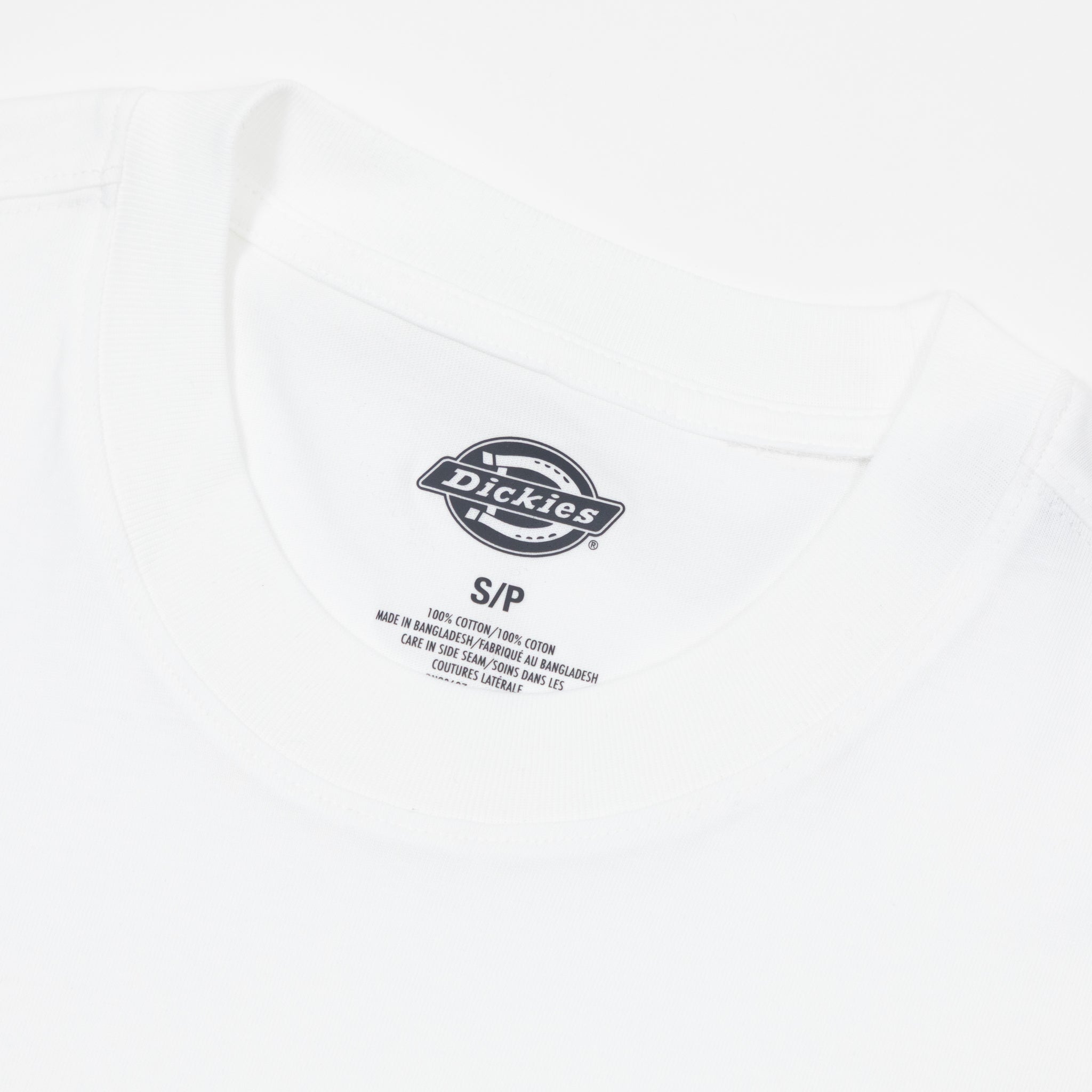 DICKIES Torrey Short Sleeve T-Shirt in WHITE