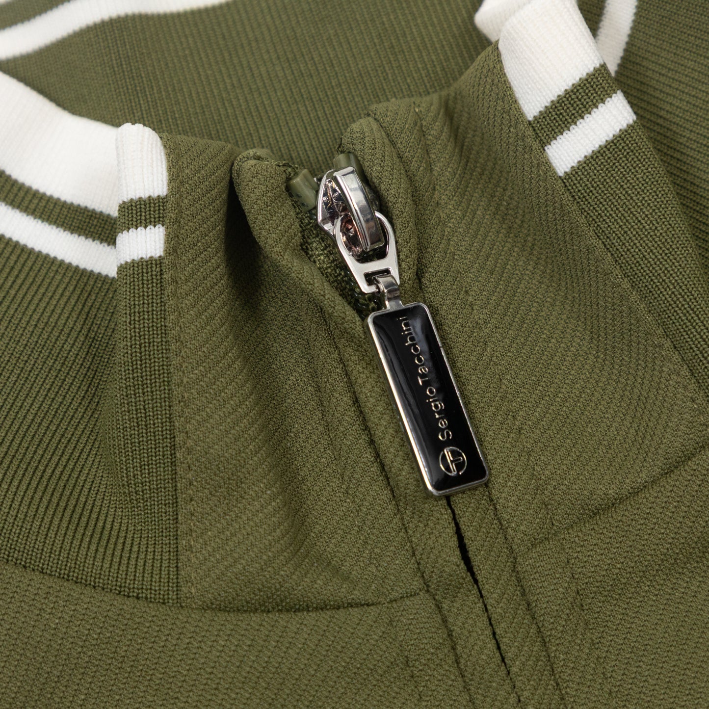SERGIO TACCHINI Damarindo TT Track Jacket in GREEN & WHITE