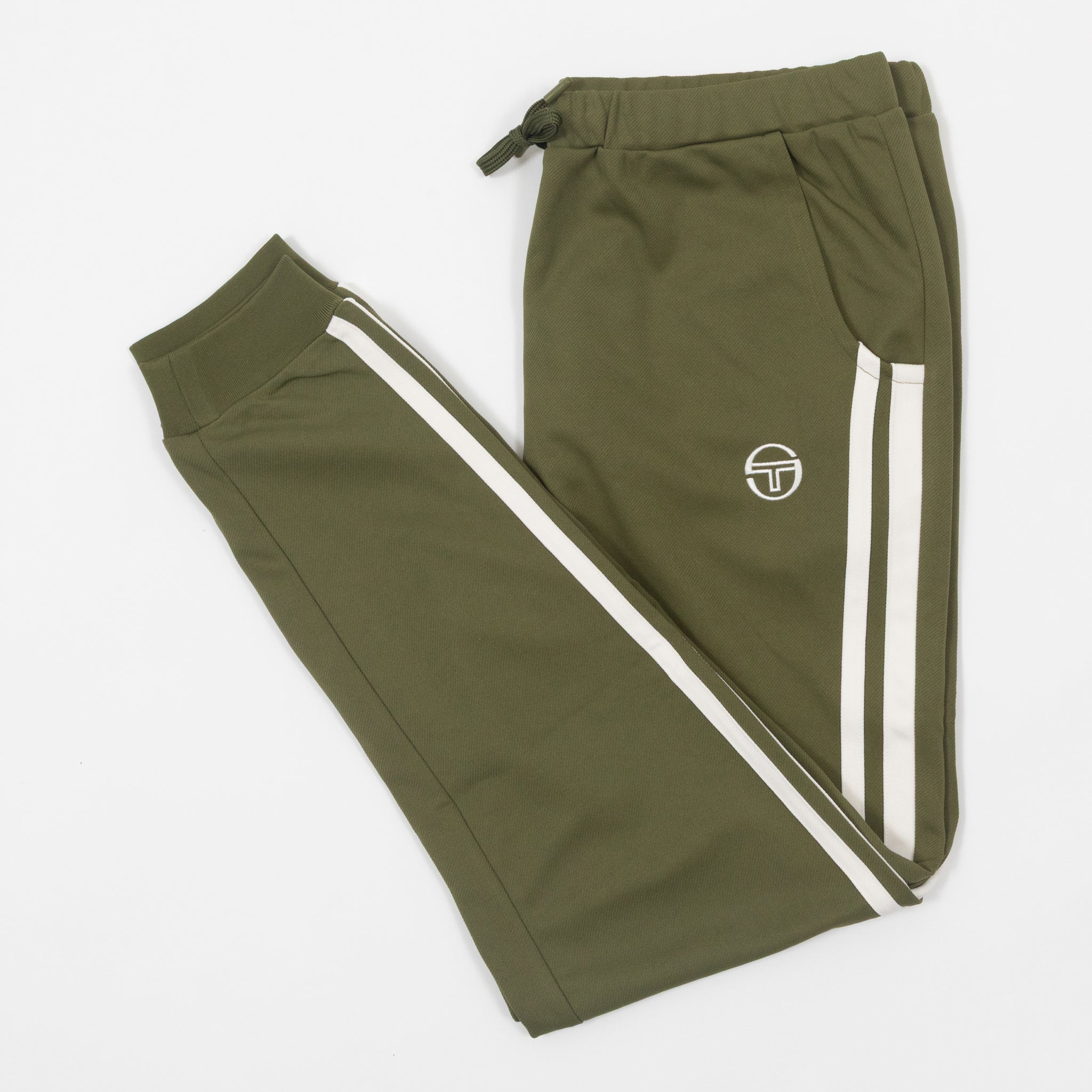 SERGIO TACCHINI Damarindo Track Pant in GREEN & WHITE