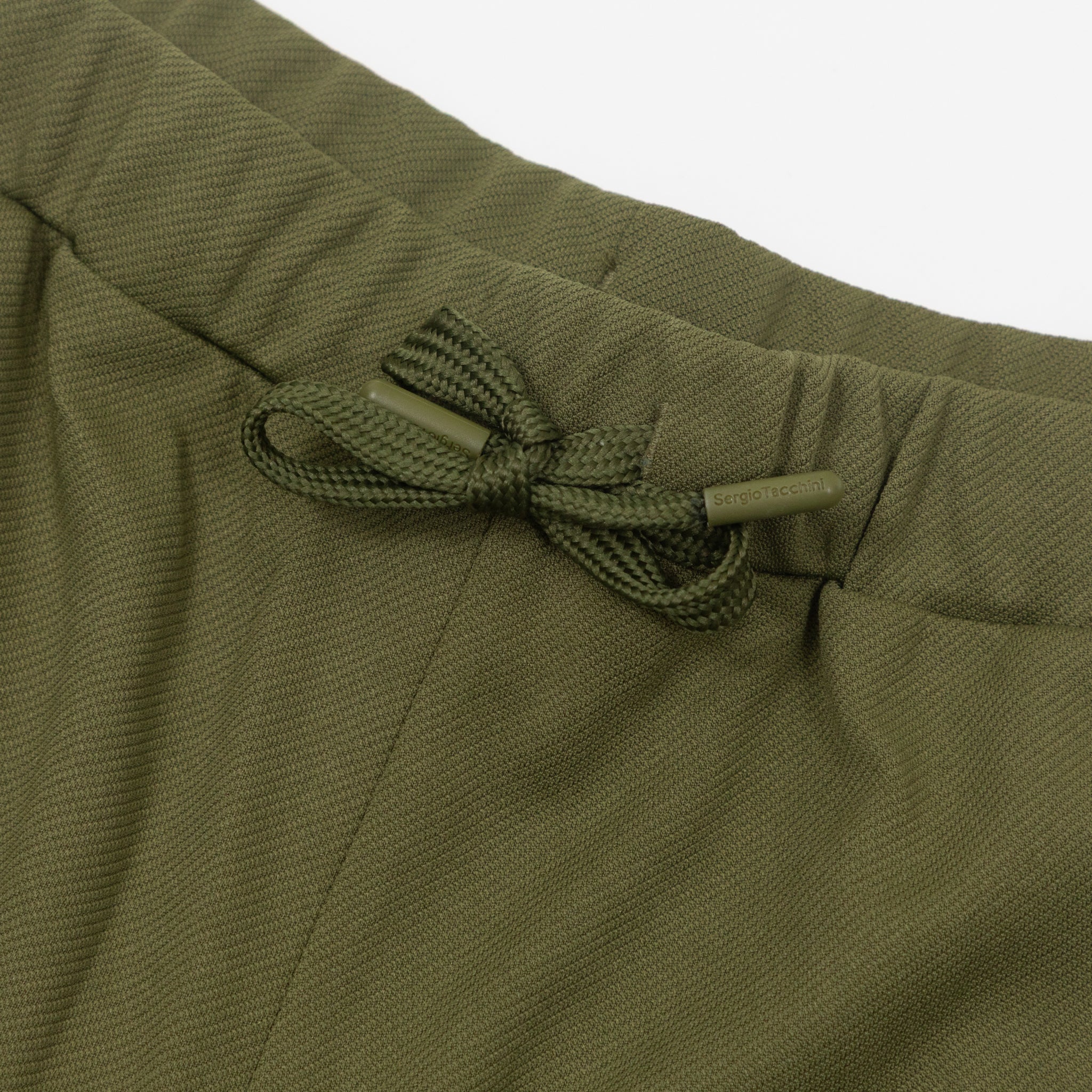 SERGIO TACCHINI Damarindo Track Pant in GREEN & WHITE