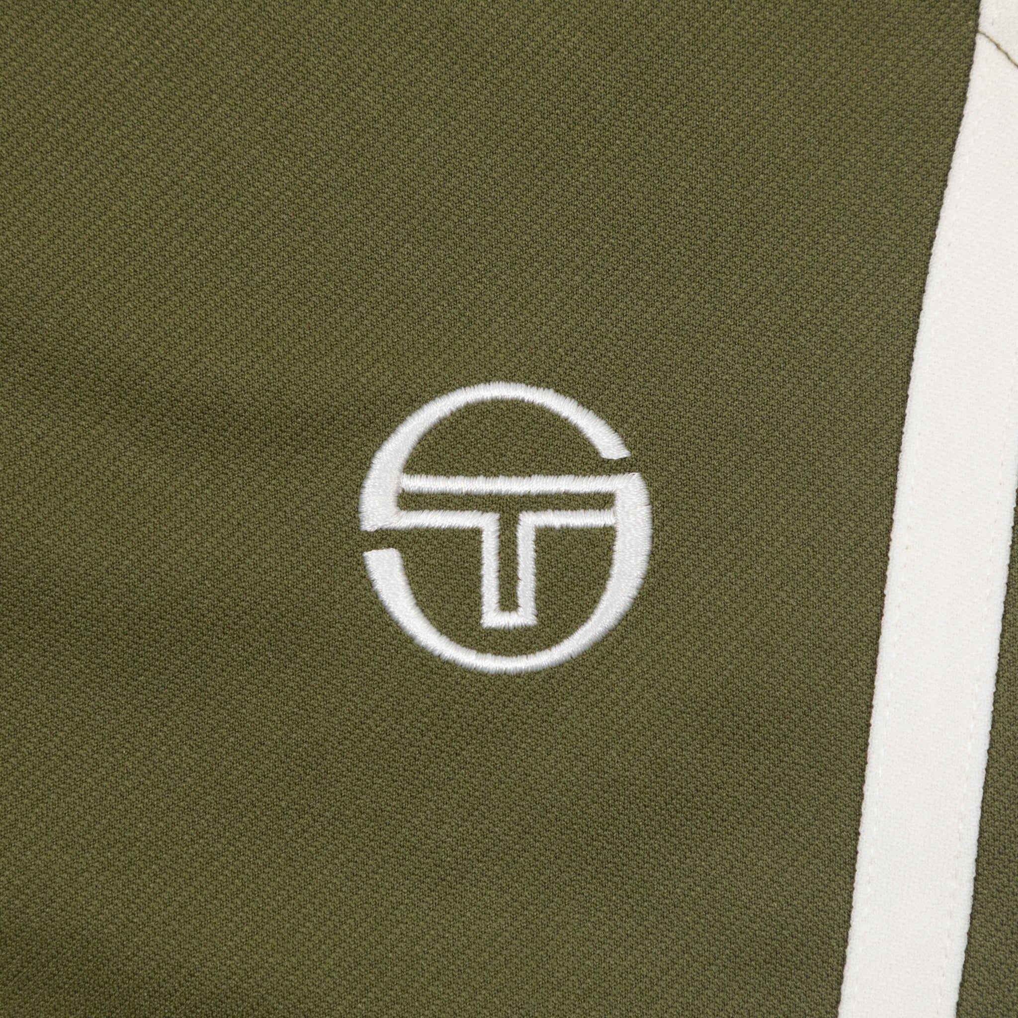 SERGIO TACCHINI Damarindo Track Pant in GREEN & WHITE