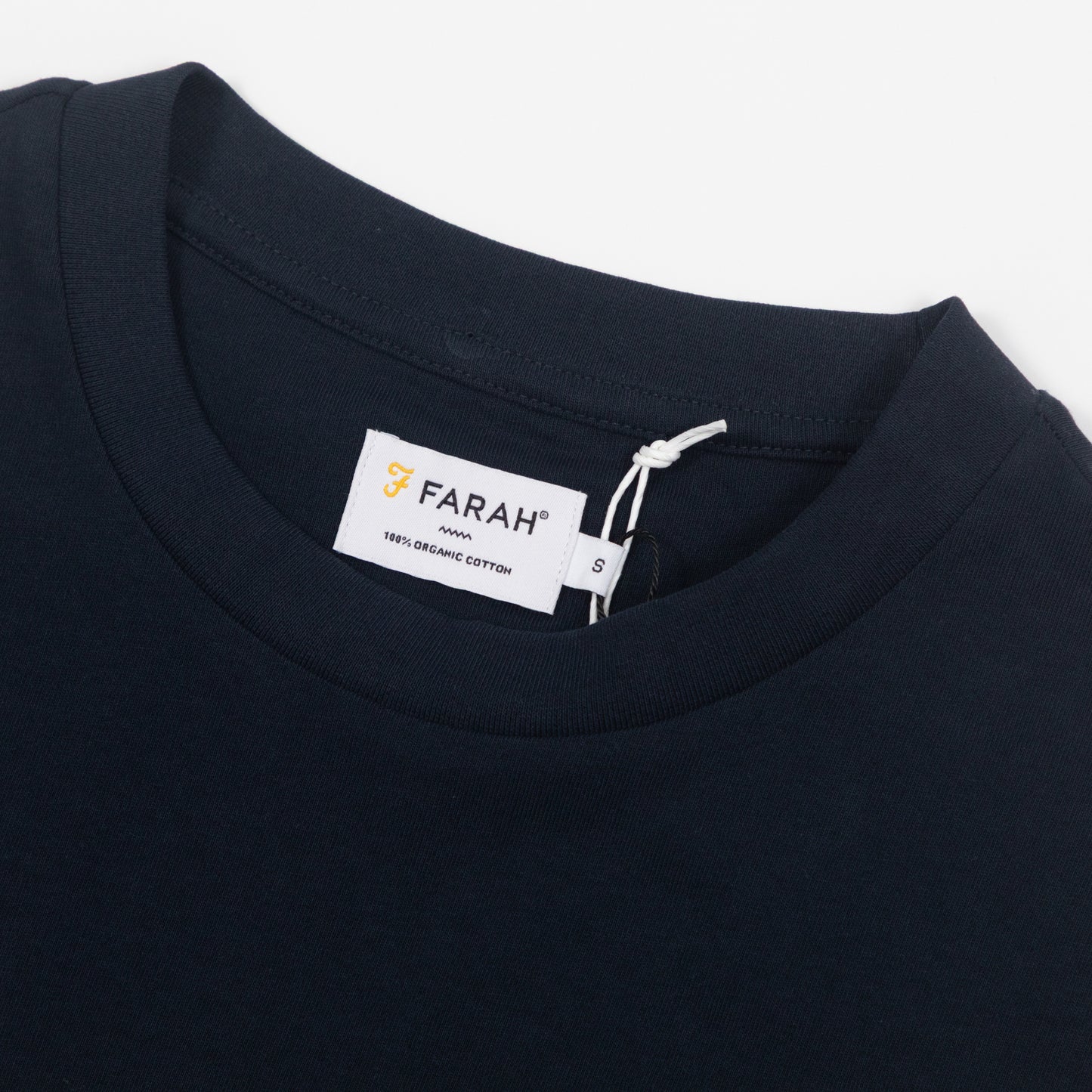FARAH Danny Regular Fit T-Shirt in TRUE NAVY