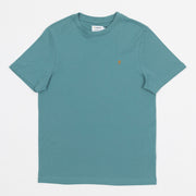 FARAH Danny T-Shirt in TEAL BLUE