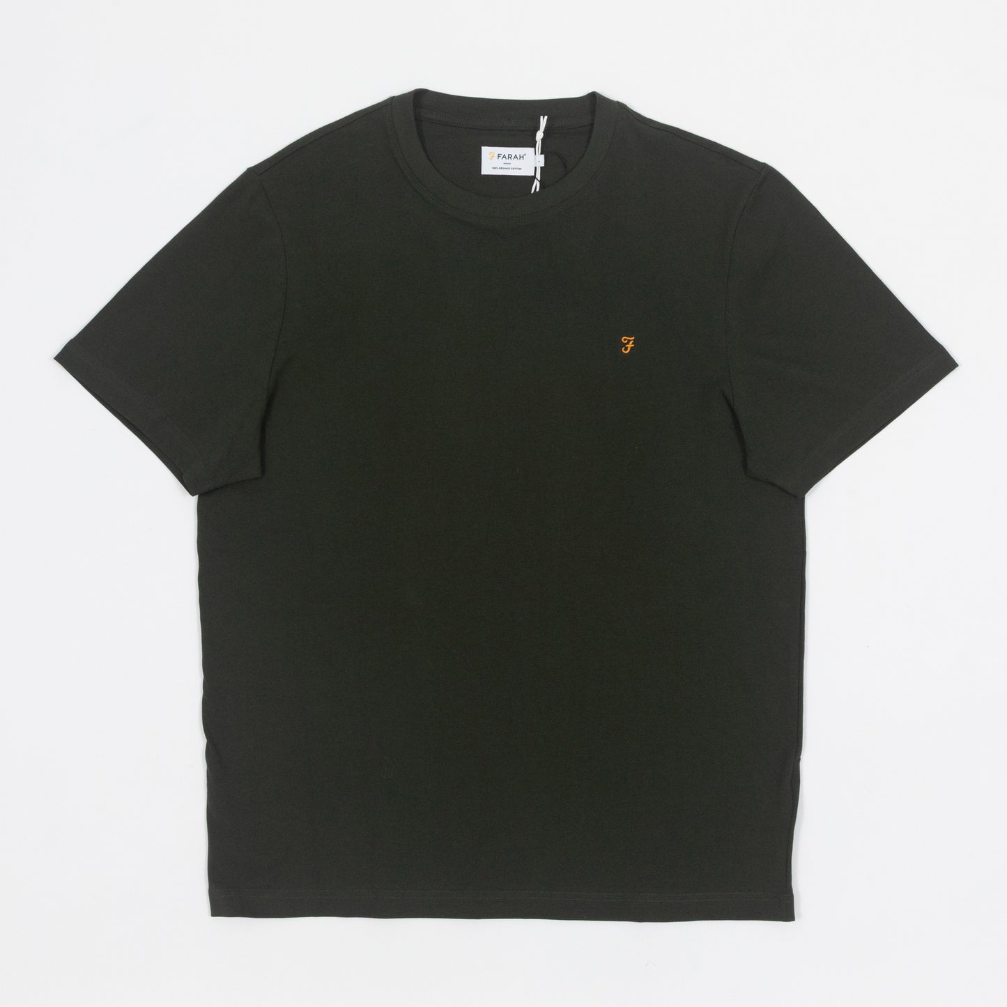 FARAH Danny Regular Fit T-Shirt in GREEN