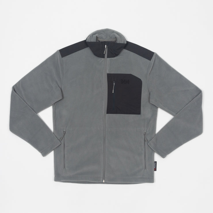 HELLY HANSEN Daybreaker Block Fleece in GREY & BLACK