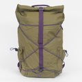 ELLIKER Dayle Roll Top Backpack in GREEN