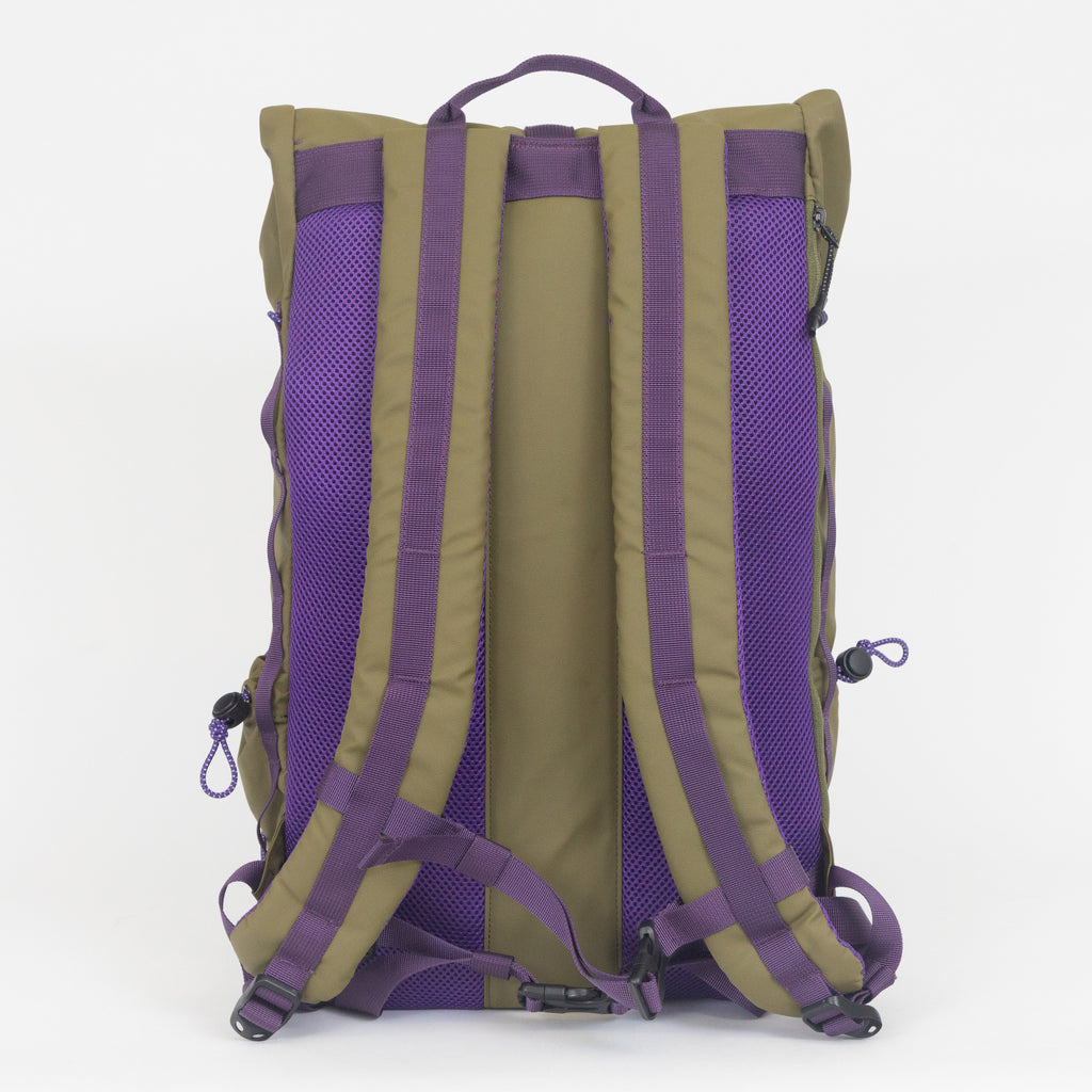 ELLIKER Dayle Roll Top Backpack in GREEN