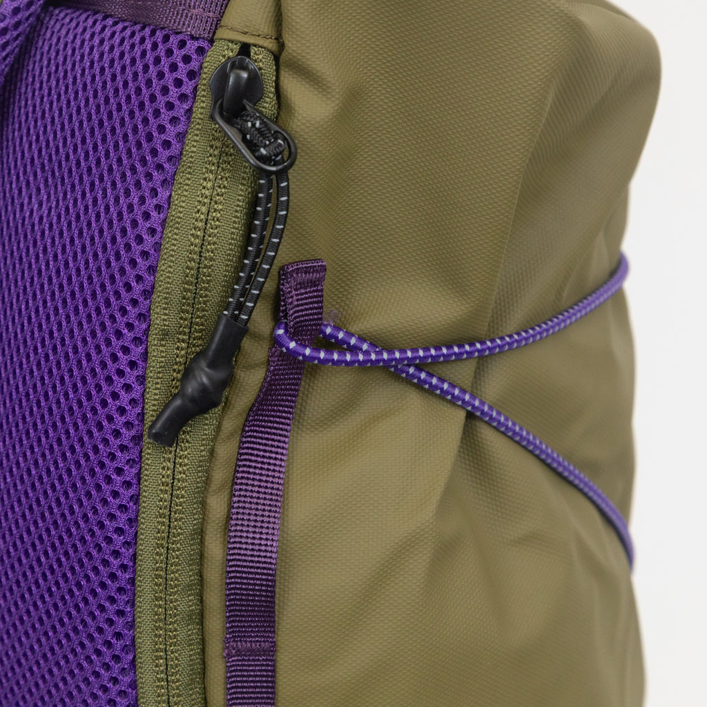 ELLIKER Dayle Roll Top Backpack in GREEN