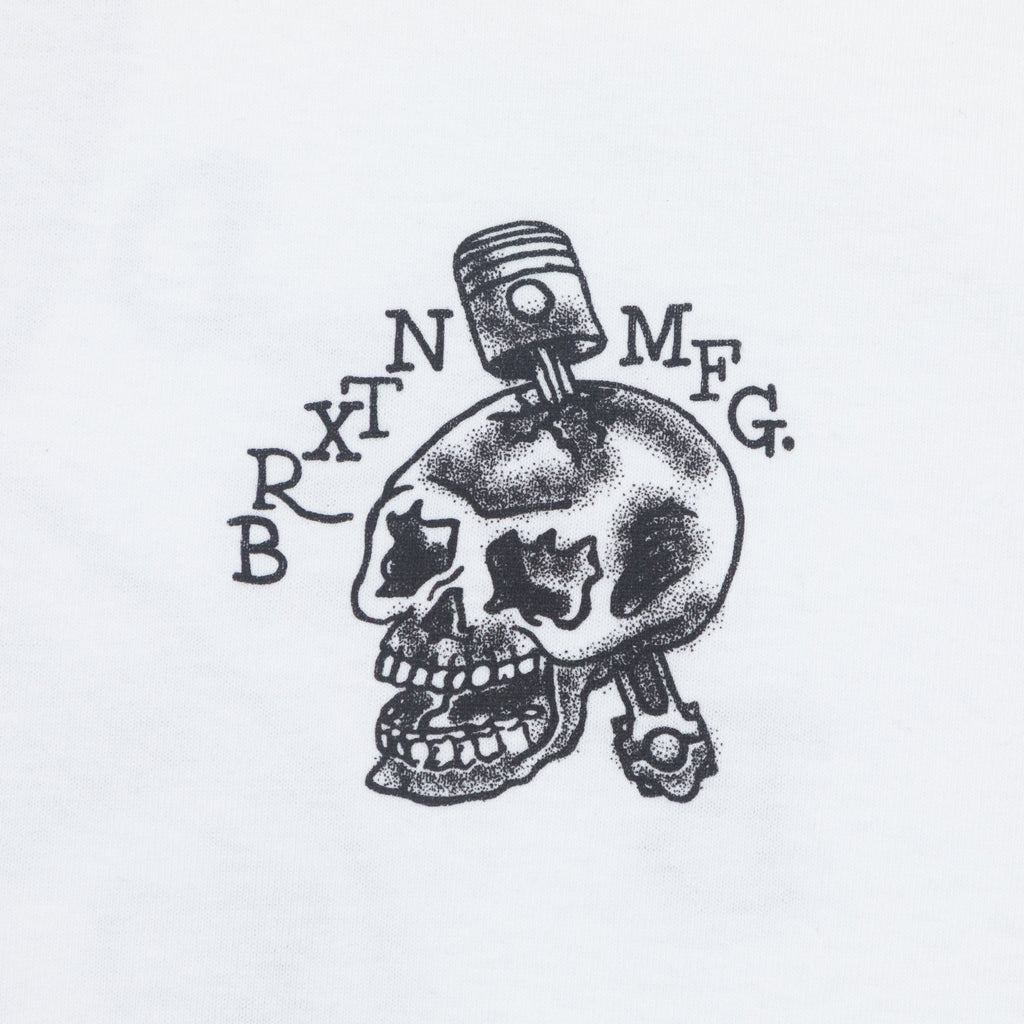 BRIXTON Daytona T-Shirt in WHITE