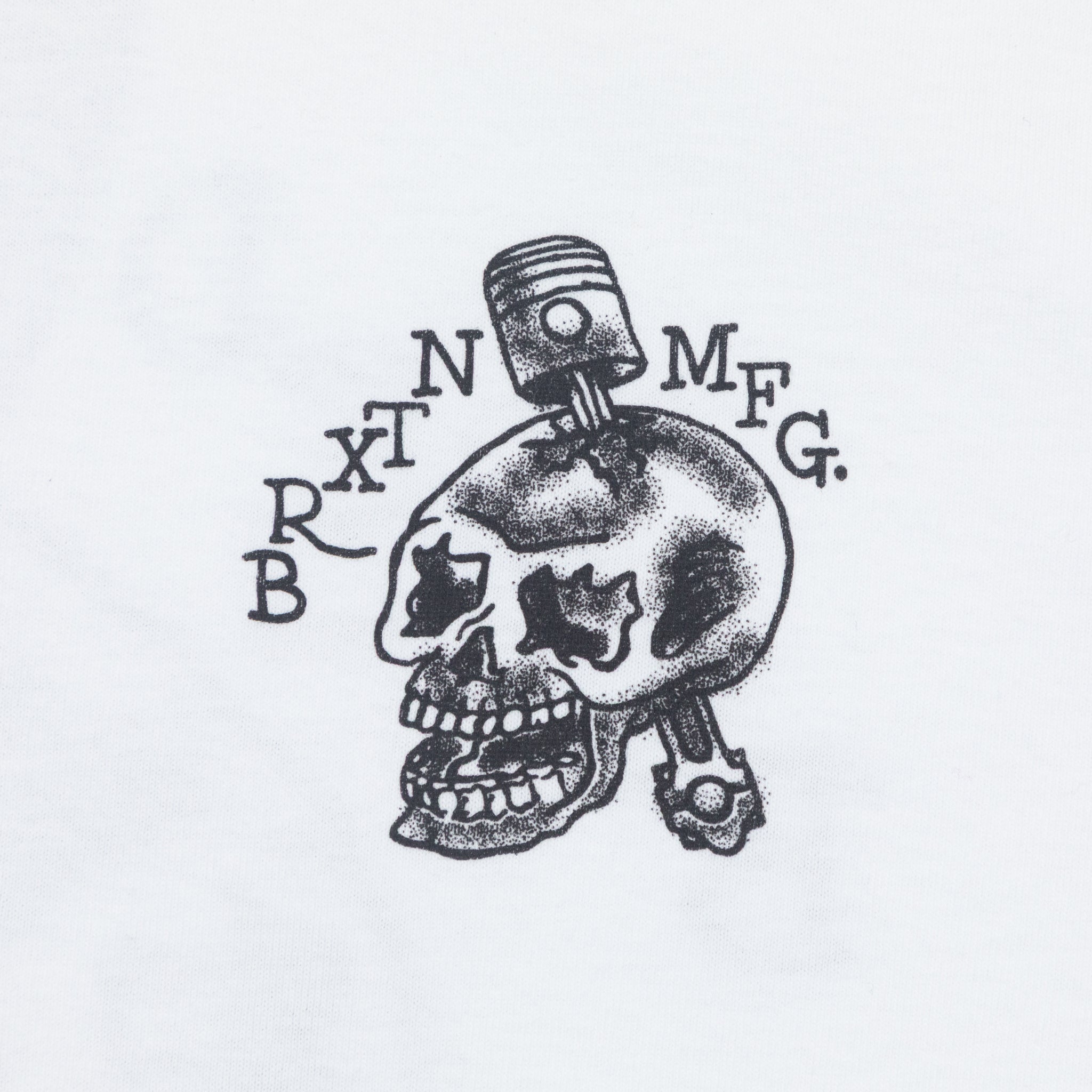 BRIXTON Daytona T-Shirt in WHITE