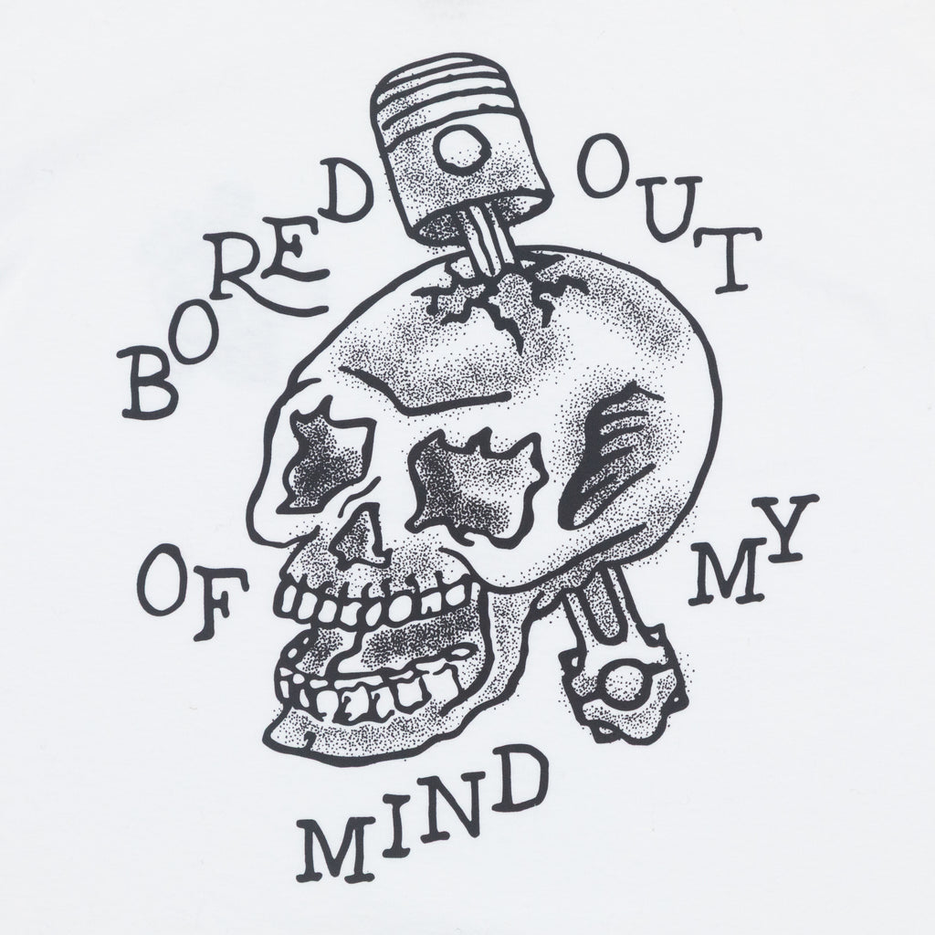 BRIXTON Daytona T-Shirt in WHITE