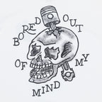 BRIXTON Daytona T-Shirt in WHITE