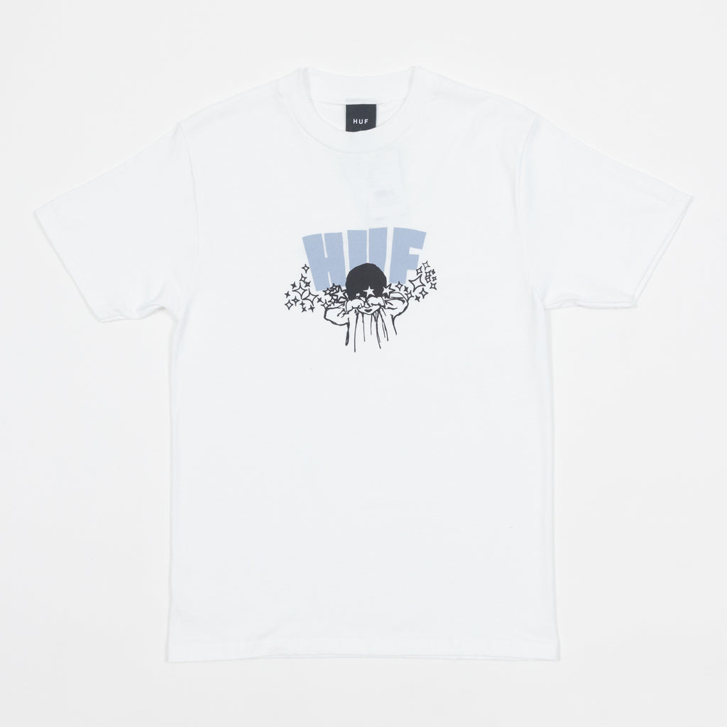 HUF Dazed Graphic T-Shirt in WHITE