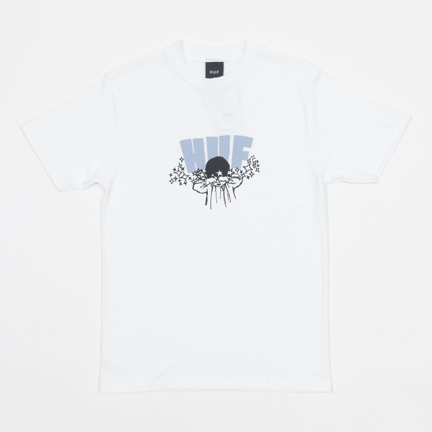 HUF Dazed Graphic T-Shirt in WHITE